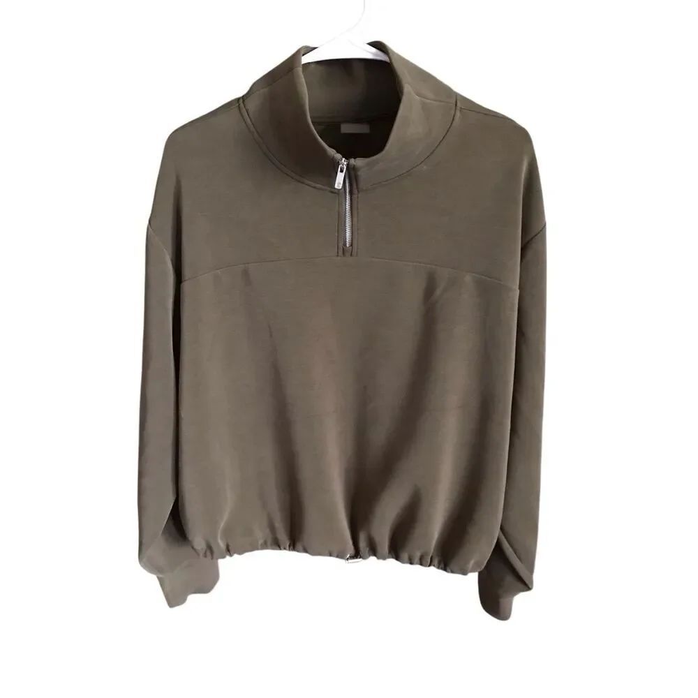 Calia Carrie Underwood 1/4 zip front sweatshirt size XXL Athletic brown bungee